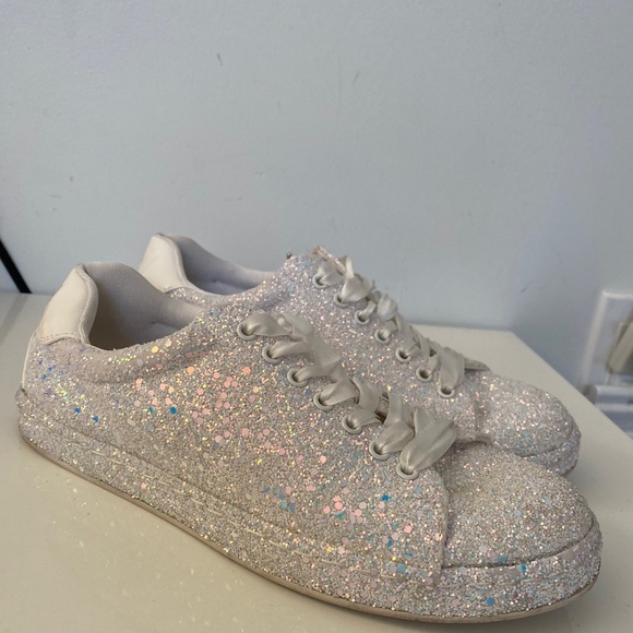 Womens glitter shoes - Picture 1 of 2